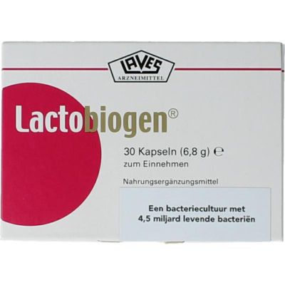 Laves Lactobiogen 30 capsules - Algemeen