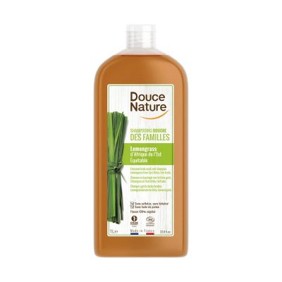 Douce Nature Douchegel familie citroengras Douce Nature Douchegel familie citroengras 1 liter - Bad/douche