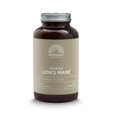 Mattisson Biologische lion's mane 500mg Mattisson Biologische lion's mane 500mg 120 vegicaps - Overige vitaminen/mineralen