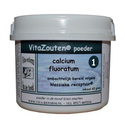 Foto van Calcium fluoratum poeder Nr. 01