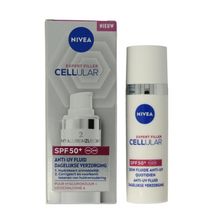 Foto van Nivea Hyaluron cellular expert filler day fluid SPF50