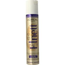 Foto van Elnett Purple hairspray sterke fixatie