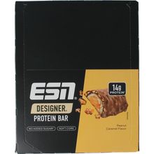 ESN Peanut caramel bar 45g Foto van ESN Peanut caramel bar 45g