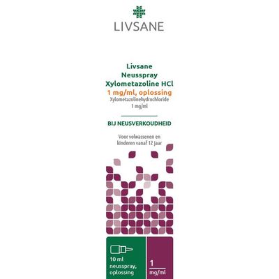 Livsane Neusspray Xylometazoline 0.1%