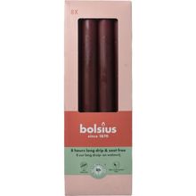Foto van Bolsius Dinerkaarsen 230/20 velvet red