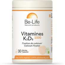 Foto van Be-Life Vitamine K2-D3 1000