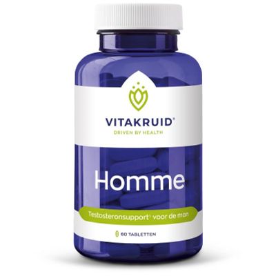 Vitakruid Homme testosteronsupport voor de man