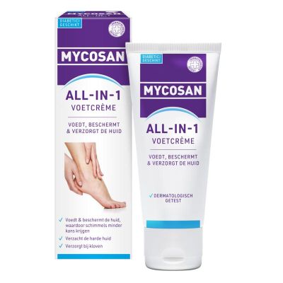 Mycosan Voetcreme all-in-1 100 milliliter - Voetverzorging
