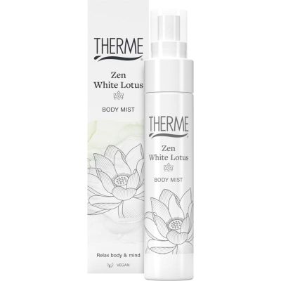 Therme Bodymist zen white lotus 60 Milliliter - Bodycreme/gel/lotion
