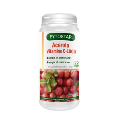 Fytostar Vitamine C 1000 acerola Foto van Fytostar Vitamine C 1000 acerola