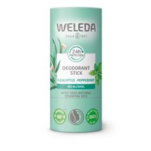 Weleda Eucalyptus + peppermint 24U deodorant stick Foto van Weleda Eucalyptus + peppermint 24U deodorant stick