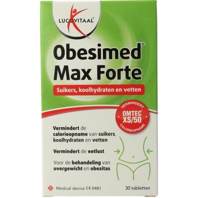 Lucovitaal Obesimed max forte Lucovitaal Obesimed max forte 30 tabletten - Overige vitaminen/mineralen