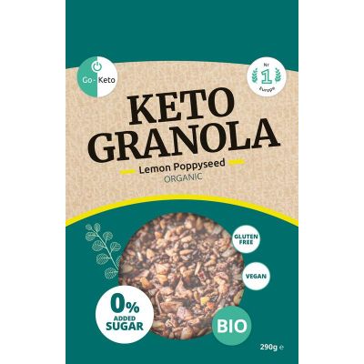 Go-Keto Granola citroen maanzaad bio