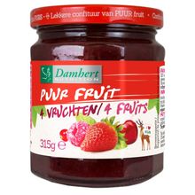 Foto van Damhert 100% 4 Vruchten confiture