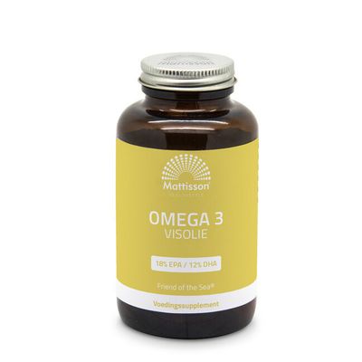 Mattisson FOS omega 3 visolie EPA 18% / DHA 12%