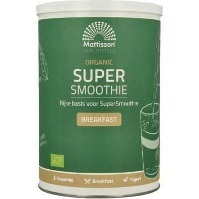 Mattisson Organic supersmoothie breakfast bio