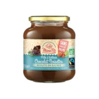 Mamie Bio Hazelnoot & chocolade pasta 30% minder suiker bio