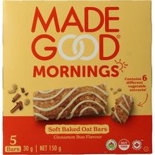 Foto van Madegood Morning bar cinnamon bun bio