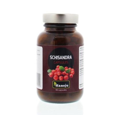 Hanoju Schisandra extract 400 mg 90 capsules - Overige vitaminen/mineralen
