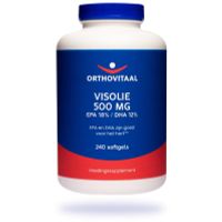 Orthovitaal Visolie 500mg EPA 18% DHA 12%