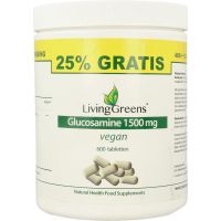 Livinggreens glucosamine vegan voord verpak