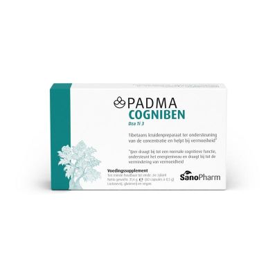 Sanopharm Padma cogniben Sanopharm Padma cogniben 60 capsules - Overige vitaminen/mineralen