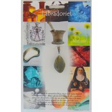 Foto van Hanger gezondheidssteen labradoriet