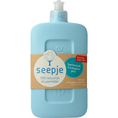 Seepje Afwasmiddel spetterende eucalyptus 500 Milliliter - Afwasmiddel