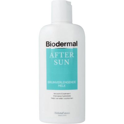 Foto van Biodermal Aftersun bruinverlengende melk