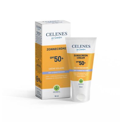 Celenes Herbal sunscreen sensitive/dry skin SPF50