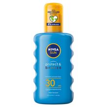 Foto van Nivea Sun protect & bronze beschermede spray spf 30