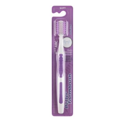 Bettertoothbrush Tandenborstel premium soft paars