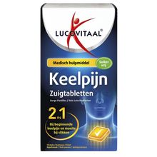 Foto van Lucovitaal Keelpijn 2 in 1