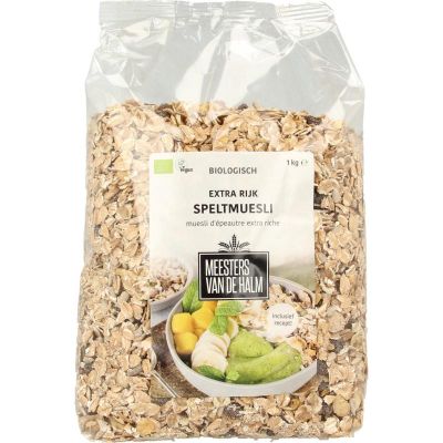 De Halm Speltmuesli extra rijk