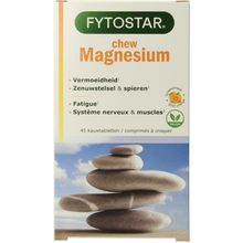 Foto van Fytostar Magnesium chew kauwtabletten