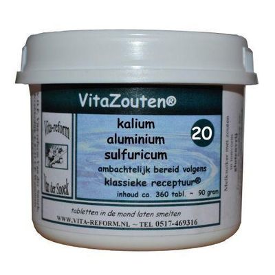 Foto van Kalium aluminium sulfuricum VitaZout Nr. 20