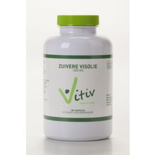 Foto van Vitiv Zuivere visolie 1000 mg