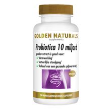 Foto van Golden Naturals Probiotica Plus 10 miljard