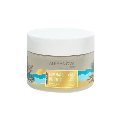 Alphanova Sun Sugar scrub delicious vegan