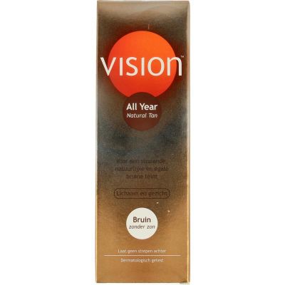 Vision Natural tan 135 Milliliter - In de zon