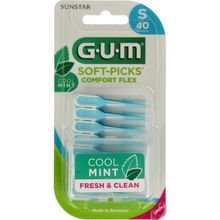 Foto van GUM Soft picks comfort flex mint small