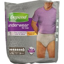Foto van Depend Pants Voor Man Super L/XL