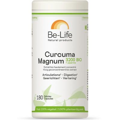 Foto van Be-Life Curcuma magnum 3200 & piperine bio