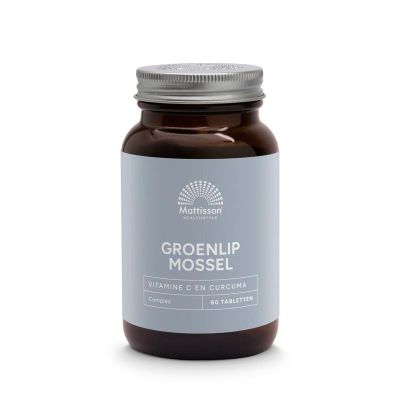 Mattisson Groenlipmossel complex Nieuw-Zeeland 60 tabletten - Overige vitaminen/mineralen