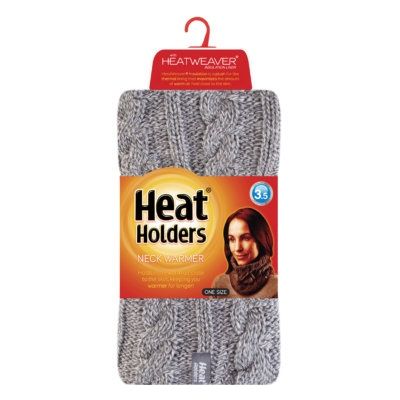 Heat Holders Ladies neck warmer light grey 1 stuk - Kleding/ondergoed