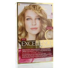 Foto van Loreal Excellence 8 lichtblond