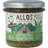 Allos Farm vegetables spinazie & pijnboompitten