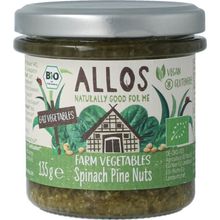 Foto van Allos Farm vegetables spinazie & pijnboompitten