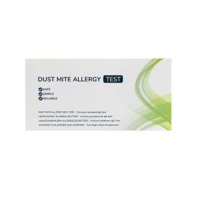 The Tester Allergietest huisstof kat pollen 1 stuks - Algemeen