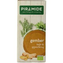 Foto van Piramide Gember thee eko